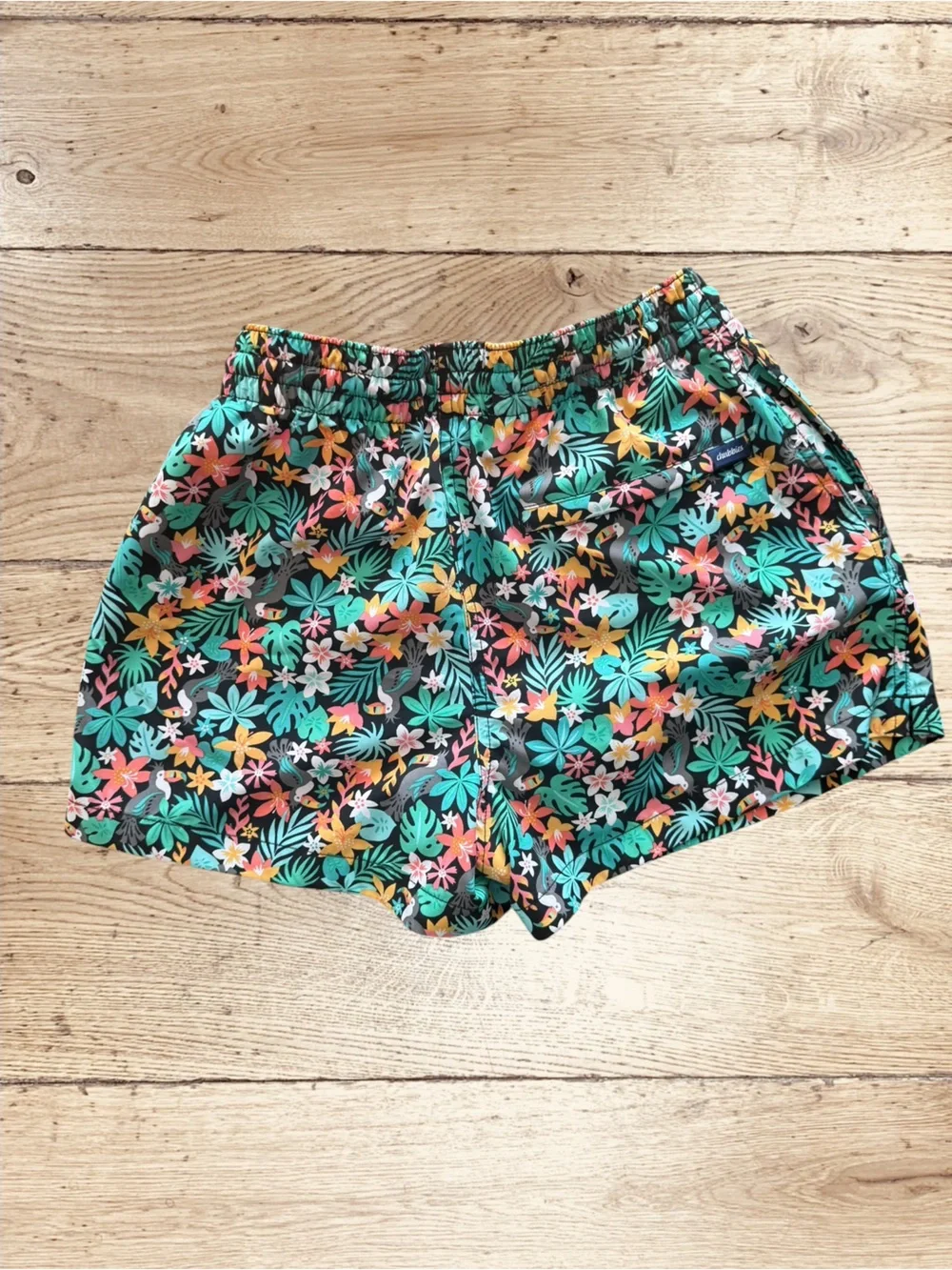 Chubbies floral print swimtrunks - size small